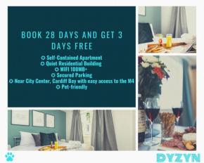 Burts Place - Designated Parking - WiFi - Cardiff Bay